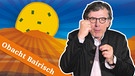 Gerald Huber vor Sonnenuntergang mit Knödel | Bild: Bayern 2