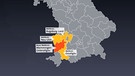 Neuer Wahlkreis Memmingen-Unterallgäu | Bild: Bayerischer Rundfunk 2025