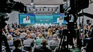 Baerbock-PK auf COP29 | Bild: Bayerischer Rundfunk 2024