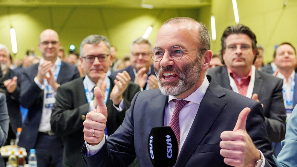 Europawahl 2024 Manfred Weber spricht von Schicksalswahl BR