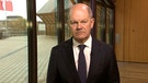 Interview Olaf Scholz in Fürth | Bild: Bayerischer Rundfunk 2025