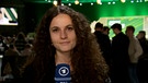 Sarah Beham zu Grünen-Parteitag in Karlsruhe | Bild: Bayerischer Rundfunk 2023