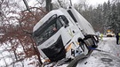 Rutschgefahr durch Schneematsch | Bild: Bayerischer Rundfunk 2025