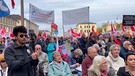 Ver.di-Kungebung in München | Bild: Bayerischer Rundfunk 2024