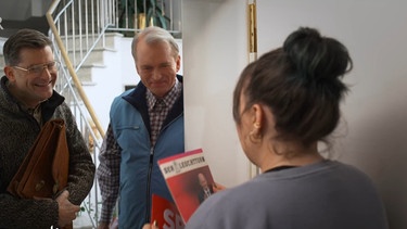 Michael Altinger, Christian Springer und Teresa Reichl. | Bild: Bayerischer Rundfunk 2023