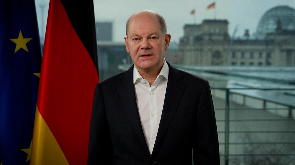 Bundeskanzler Olaf Scholz: "Wir Müssen So Stark Sein, Dass Niemand Es ...