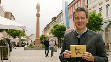 Florian Schrei, Moderator der Sendung "Zwischen Spessart und Karwendel" im BR Fernsehen | Bild: Bayerischer Rundfunk 2024