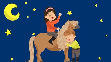 Betthupferlserie "Reitstunden mit Ronja und Elif" | Bild: colourbox.com/#224965; Montage: BR