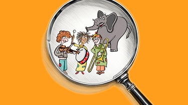 Themenbild für Folge "Das Geheimnis. La Banda Capelli - Der entführte Elefant" | Bild: BR