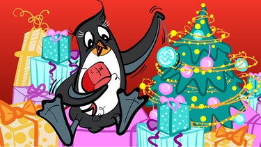 Pinguin Pudding schmückt den Christbaum | Bild: BR | Tanja Begovic