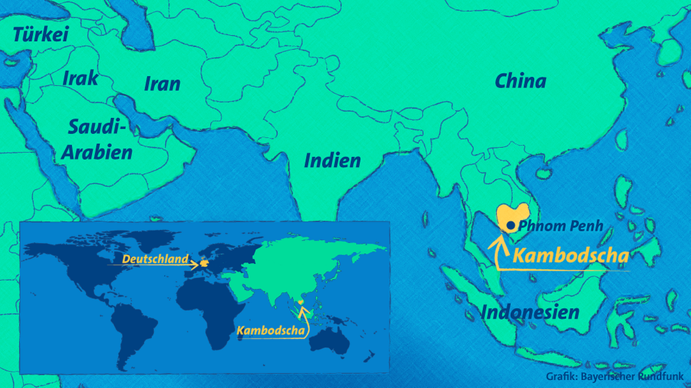 Kambodscha Hier Liegt Kambodscha Radiomikro Horen Br Kinder Eure Startseite