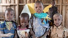 Maasai Kinder in ihrer Dorfschule in Amboseli, Kenia. | Bild: picture alliance/Bildagentur-online