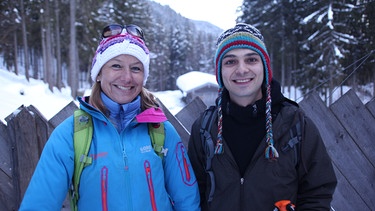 Der Berg-Check / Checker Can mit Bergführerin Petra. | Bild: BR/megaherz gmbh/Hans-Florian Hopfner