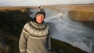 Kalte Gletscher, heiße Quellen! / Willi in Island am Gulfoss Wasserfall | Bild: BR / megaherz GmbH