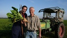 Wie kommt der Zucker aus der Rübe? / Willi mit Zuckerrübenbauer Alfons Griesbauer aus Aiterhofen bei Straubing. | Bild: BR/megaherz gmbh