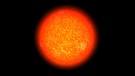 Die Sonne im Zentrum des Sonnensystems gehört zur Kategorie der gelben Zwerge und ist der Energiespender für die Planeten. | Bild: picture alliance / imageBROKER