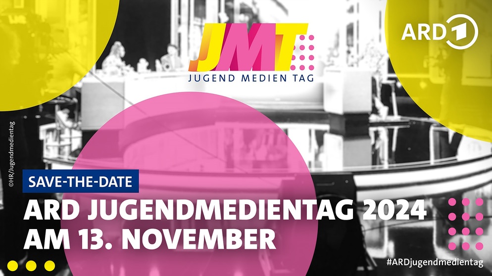 Der ARD-Jugendmedientag 2024: Save the date! | Bild: BR