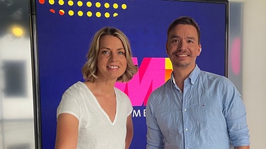 Jessy Wellmer und Bob Blume | Bild: ARD