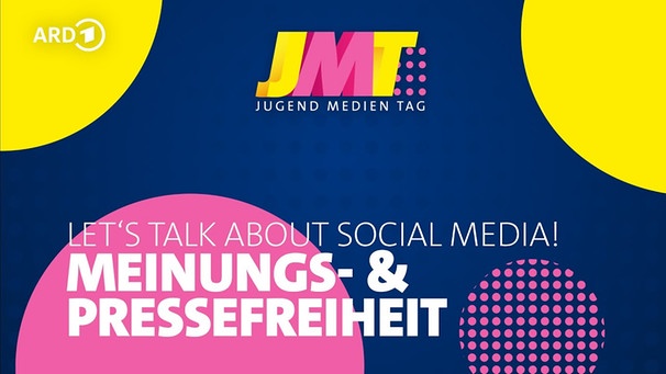 Meinungs- und Pressefreiheit - Let´s Talk about Social Media! | Bild: ARD Events (via YouTube)