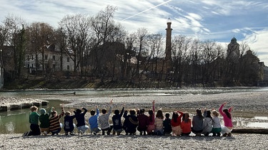 MünchenHören 2025: Wilhelmsgymnasium Klasse 6a. | Bild: BR | Veronika Baum