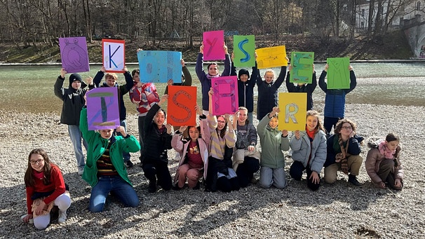 MünchenHören 2025: Wilhelmsgymnasium Klasse 6a. | Bild: BR | Veronika Baum