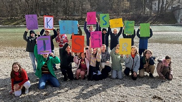 MünchenHören 2025: Wilhelmsgymnasium Klasse 6a. | Bild: BR | Veronika Baum