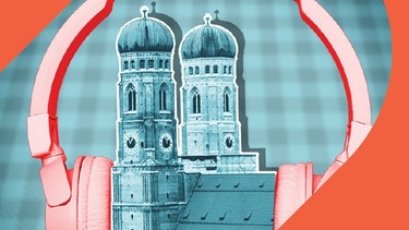 Grafik MünchenHören auf dem Flyer. | Bild: BR