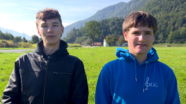 young reporter 2024 Lorenz und Anton | Bild: BR