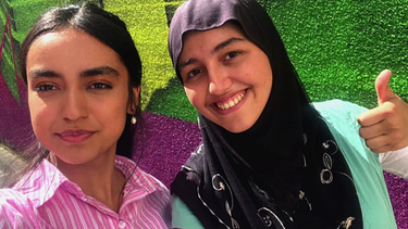 young reporter 2024 Mina und Masuma | Bild: BR 