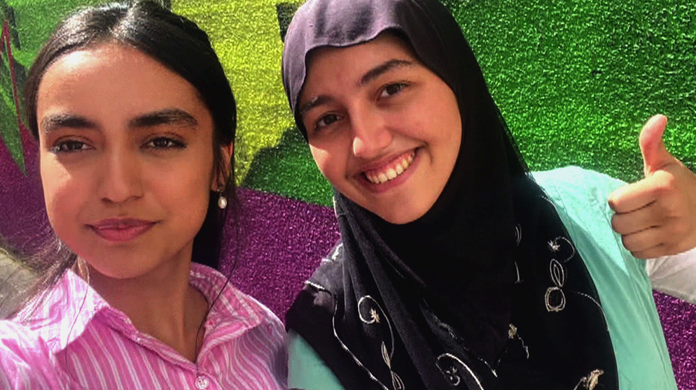 young reporter 2024 Mina und Masuma | Bild: BR 