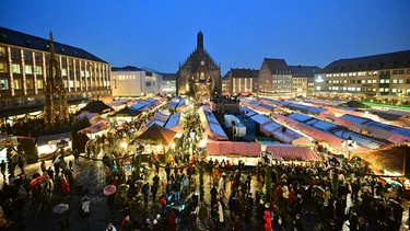 Nürnberger Christkindlesmarkt | Bild: picture alliance/dpa | Matthias Merz