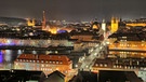 Stadtansicht von Würzburg bei Nacht (Archiv-Bild) | Bild: stock.adobe.com/Georg