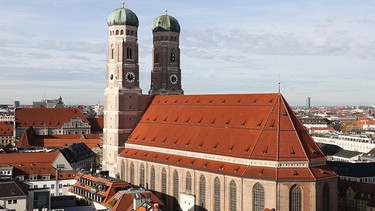 Die Münchner Frauenkirche | Bild: Bayerischer Rundfunk 2024