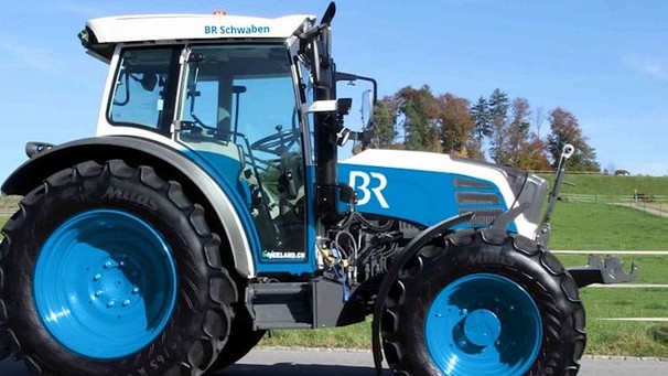 Traktor mit BR-Logo | Bild: BR 