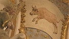 Christliche Astrologie im Kloster Windberg: Ein Stier an der Wand.  | Bild: BR