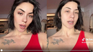 Screenshot TikTok Frau mit und ohne Bold Glamour-Filter | Bild: Screenshot TikTok