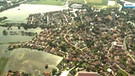 Luftaufnahme nach dem Donau-Hochwasser im Sommer 2013 in Niederbayern (BR-Archiv) | Bild: BR