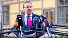 Boris Pistorius (SPD), bisheriger Innenminister von Niedersachsen und künftiger deutscher Verteidigungsminister | Bild: picture alliance/dpa | Moritz Frankenberg