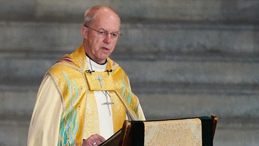 Wegen seiner Rolle in einem Missbrauchsskandal in der Kritik: Justin Welby, Erzbischof von Canterbury | Bild: picture alliance / empics | Andrew Matthews