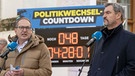 06.01.2025, Bayern, Seeon-Seebruck: Alexander Dobrindt (l), CSU-Landesgruppenchef, und Markus Söder, CSU-Parteivorsitzender, geben zum Auftakt der Winterklausur der CSU-Landesgruppe im Bundestag ein gemeinsames Pressestatement.  | Bild: dpa-Bildfunk/Peter Kneffel