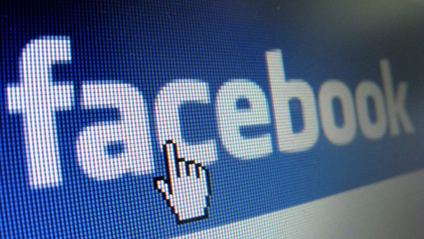 facebook-Logo mit Cursor | Bild: picture-alliance/dpa