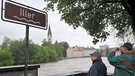 Hochwasser an der Iller in Kempten | Bild: picture-alliance/dpa