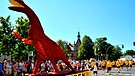 Motivwagen beim Blumenfest in Röthenbach an der Pegnitz 2015 | Bild: Stadt Röthenbach an der Pegnitz