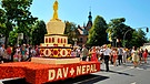 Motivwagen beim Blumenfest in Röthenbach an der Pegnitz 2015 | Bild: Stadt Röthenbach an der Pegnitz