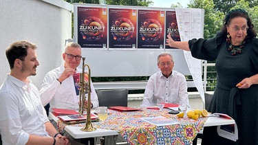 Um die "Zukunft" geht es beim Festival Junger Künstler in Bayreuth. Mit diesem Thema werden sich die 250 Nachwuchsmusiker aus 20 Nationen befassen. Dabei geht es auch um Künstliche Intelligenz (KI) in der klassischen Musik.  | Bild: BR/Markus Feulner