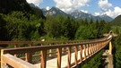 Baumkronenweg Füssen am Tag der Eröffnung | Bild: Rupert Waldmüller, BR