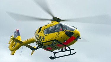 ADAC-Rettungshubschrauber in der Luft | Bild: picture-alliance/dpa