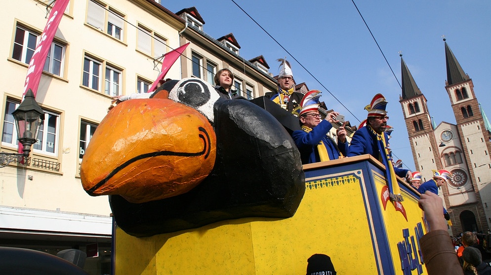 Faschingszug 2015 | Bild: BR- Mainfranken / Bernhard Metzger