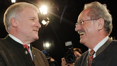 Horst Seehofer und Christian Ude | Bild: picture-alliance/dpa