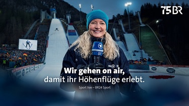 BR75 Jubiläumskampagne - Skischanze | Bild: BR